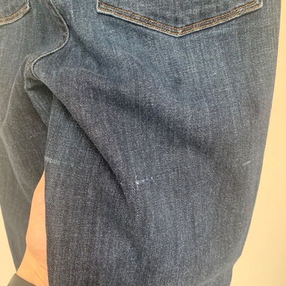 FRAME Denim - Le Nouveau Straight Cropped Jeans - Size 26 in Dawson (Dark Wash) - Picture 12 of 12